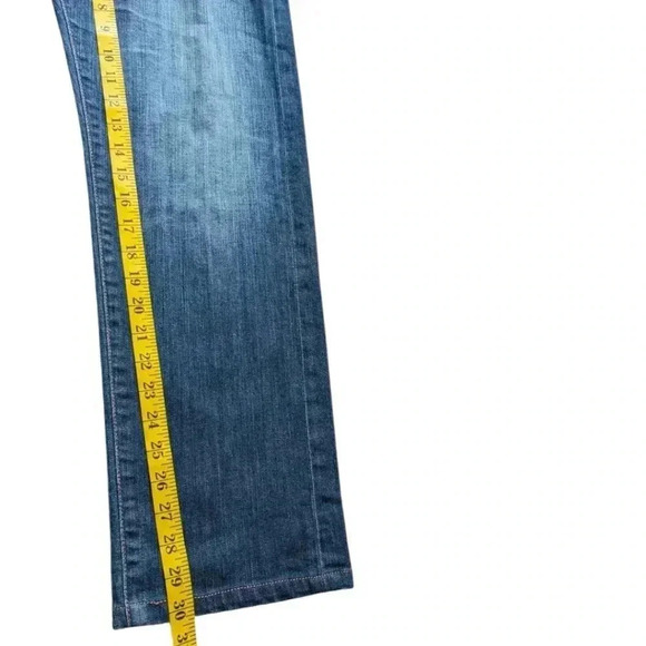 AG Adriano Goldschmied The Geffen  Slouchy Slim Jean​​​ Blue Wash Zip Fly Men 33 - Picture 12 of 12